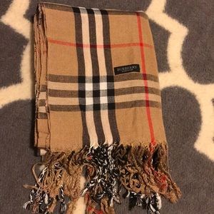 burberry pashmina shawl